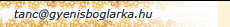 Email: tanc@gyenisboglarka.hu